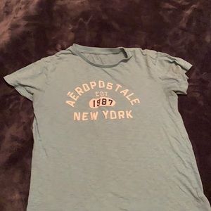 Blue Aeropostale shirt